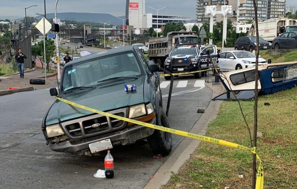 Muere bebé en accidente vehicular en Zapopan