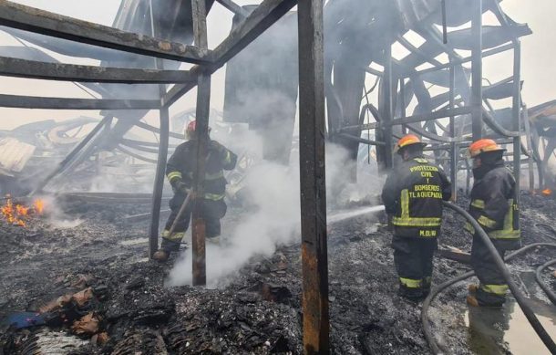 Liquidan incendio en fábrica de El Álamo Industrial