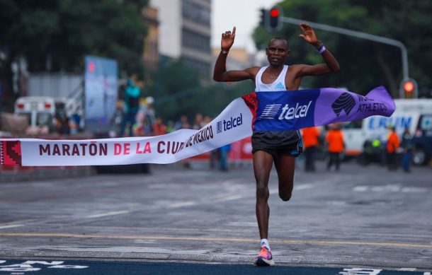 Los corredores africanos dominan Maratón de la CDMX