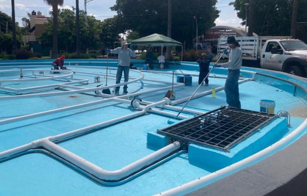 Por fin entregarán la fuente de la colonia Moderna