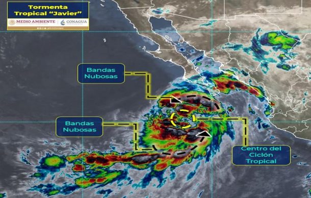 Se forma la tormenta tropical “Javier” frente a BCS