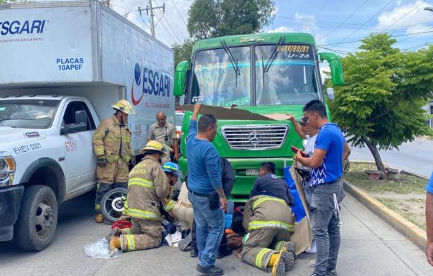 Atropellan a motociclista en Las Pintas