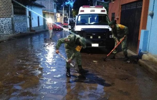 Lluvias dejan afectaciones en municipio de Amacueca