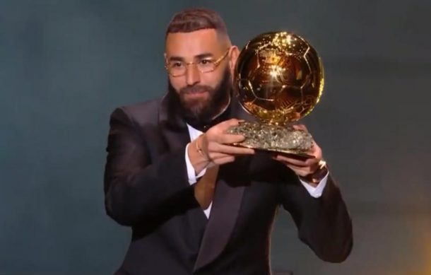 Karim Benzema gana el Balón de Oro 2022