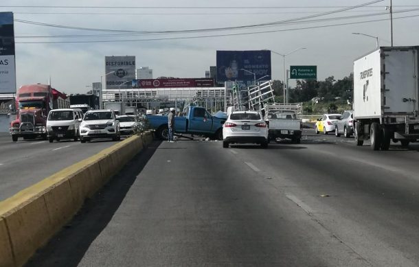 Choque múltiple sobre López Mateos deja cinco lesionados