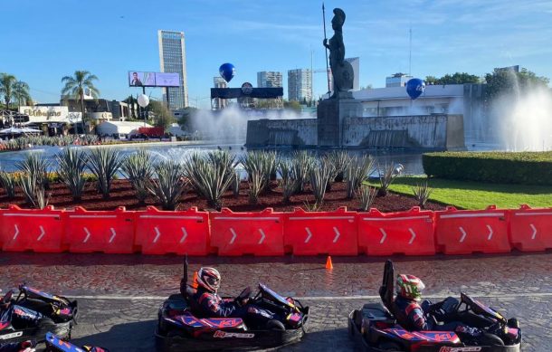 Arranca evento de automovilismo en La Minerva