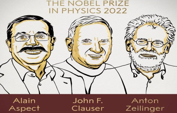 Revelan a los ganadores del Premio  Nobel de Física 2022