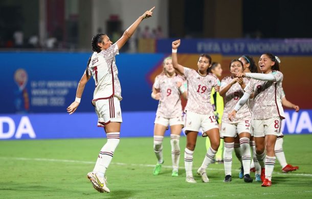 México vence 2-1 a España en el Mundial Femenil Sub-17