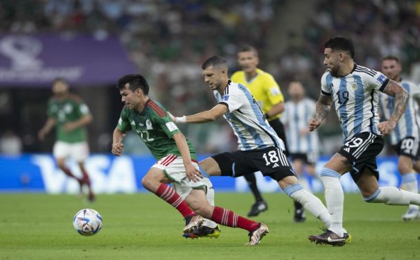 Argentina supera a México 2-0