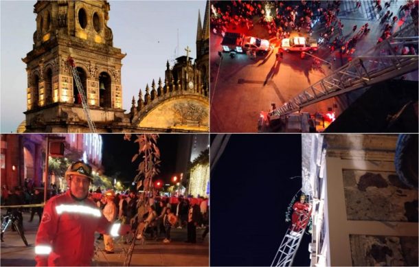 Maleza que crece en Catedral podría generar accidentes