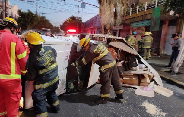 Mañana de accidentes viales en calles de la Zona Metropolitana de Guadalajara