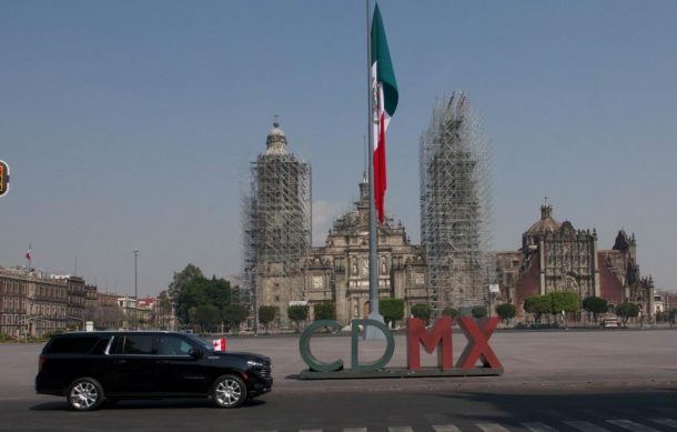 Protestan en el marco de la Cumbre de Líderes de América del Norte