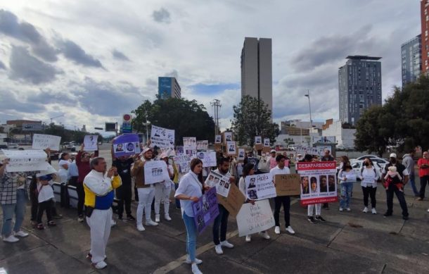 Marchan en GDL por cuatro jóvenes desaparecidos en Colotlán