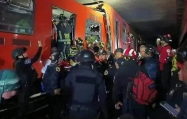 Presentan denuncia ante Derechos Humanos por accidente en Metro capitalino