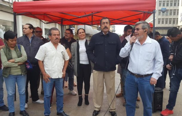 Militantes del PT denuncian hostigamiento del Ayuntamiento de Guadalajara