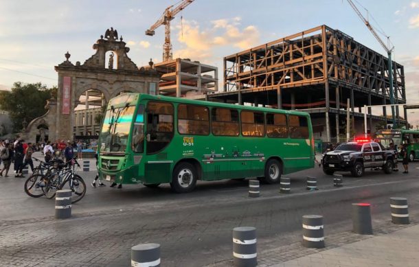 Reacomodarán en dos semanas las paradas del transporte público en el Centro