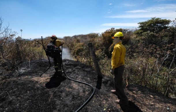 Finalmente liquidan incendio forestal en el Bosque de La Primavera