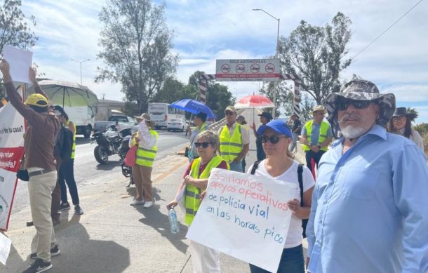 Marchan por mejores condiciones de movilidad en la carretea a Nogales