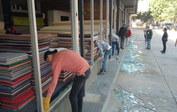 Afectados por protesta feminista piden apoyos de las autoridades