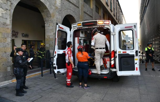 Explosión en taller causa alarma en Plaza Tapatía