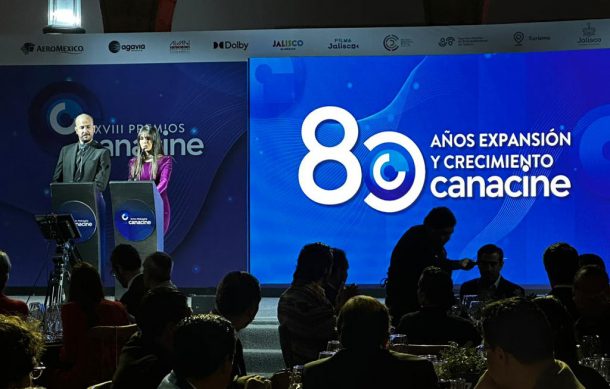 Canacine premia a lo mejor del séptimo arte en Guadalajara