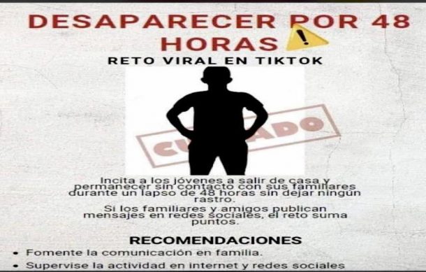 Jalisco sin casos de menores desaparecidos por reto viral