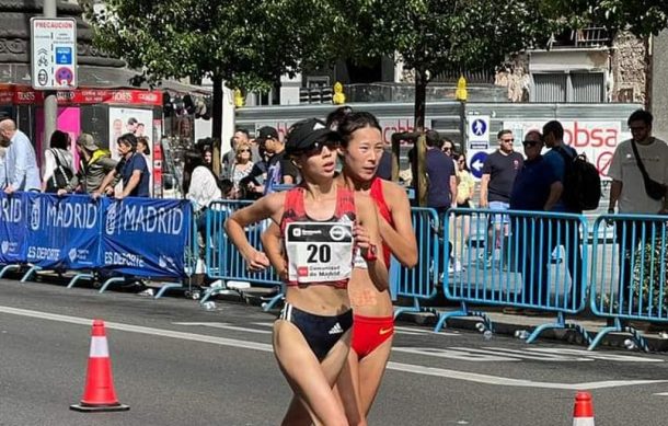 Alegna González subió al podio en Gran Premio Internacional de Marcha, Madrid 2023