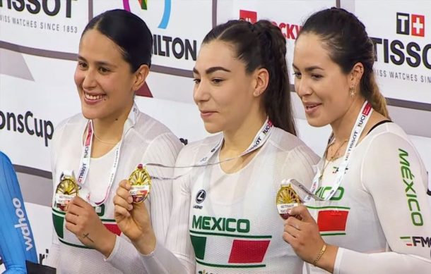 México gana Oro en la Copa de Naciones de Ciclismo de Pista