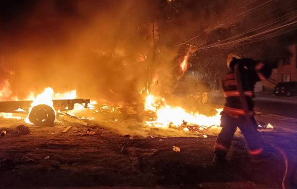 Incendio en rancho de Zapopan deja cinco lesionados