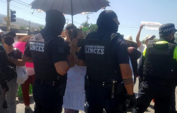 Retiran bloqueo de manifestantes en Tonalá