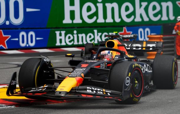 Gana Verstappen el GP de Mónaco; Checo termino en el fondo de la parrilla