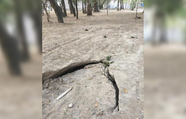 Acusan hundimientos en el Parque San Rafael por uso de tuneladora