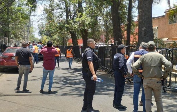 Cierre de calles aledañas al Parque San Rafael es por conclusión de colector