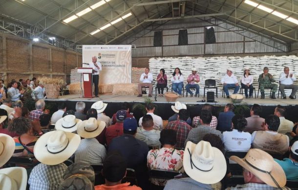 Inicia reparto de fertilizantes a productores agrícolas de Jalisco