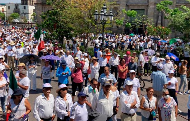 Protestan más de dos mil personas en defensa de la SCJN