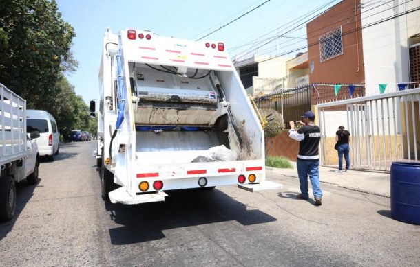 Aplican programa emergente de recolección de basura en GDL