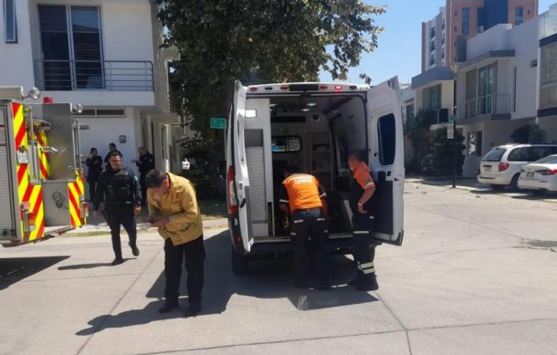 Flamazo en finca de Zapopan dejó un empleado de gasera lesionado