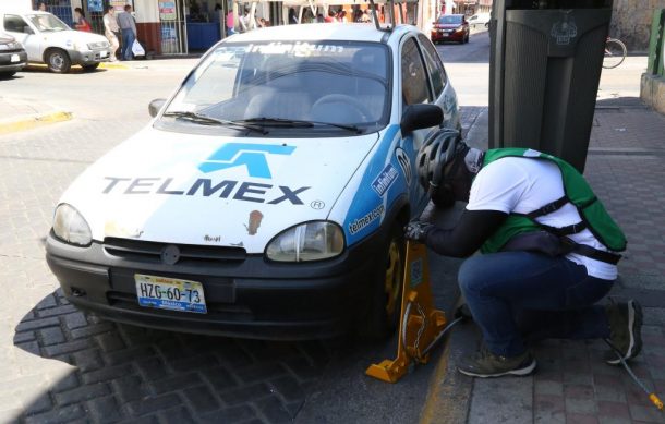 Guadalajara ha colocado 27 inmovilizadores  a vehículos estacionados en zonas prohibidas