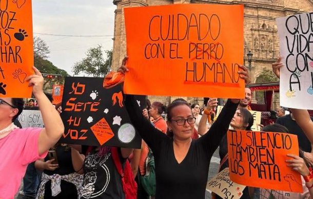 Protestan contra el maltrato animal en Jalisco