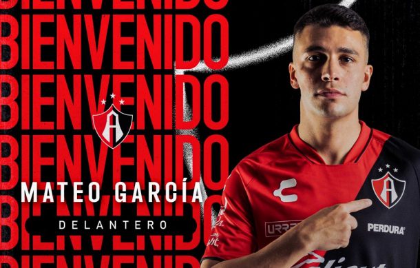 Anuncia Atlas al argentino Mateo García como su segundo refuerzo