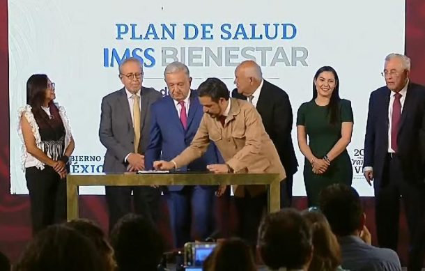 Firma IMSS Bienestar convenio con seis entidades para transferencia de recursos del sector Salud