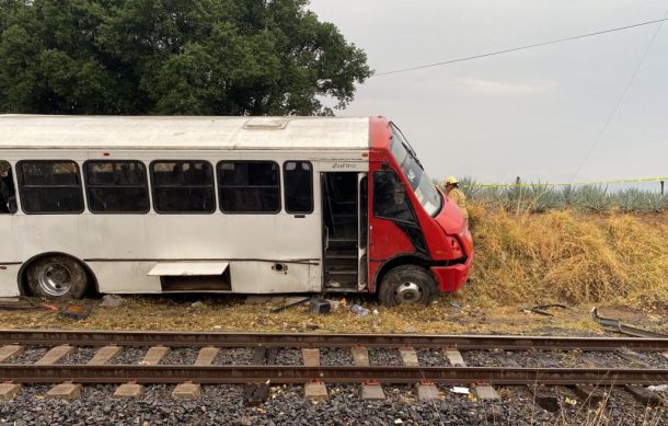 Escapó chofer del camión que provocó accidente contra tren en El Arenal