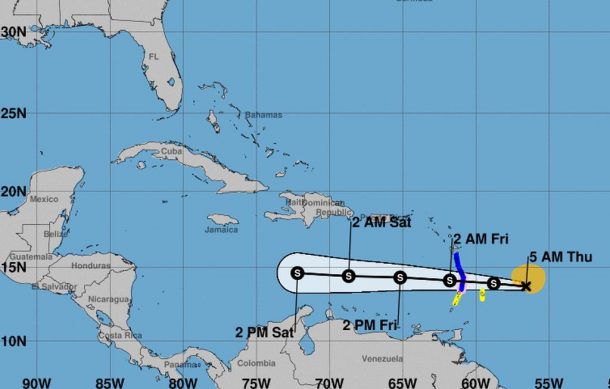 Se forma en el Atlántico la tormenta tropical “Bret”