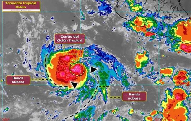 Depresión Tres-E se convierte en la tormenta tropical “Calvin”