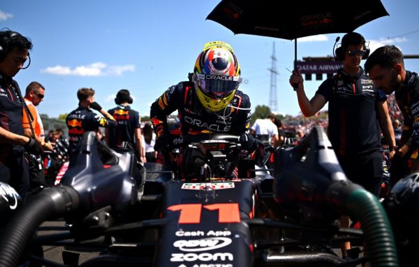 Checo Pérez regresa al podio en el GP que Hungría que ganó Max Verstappen