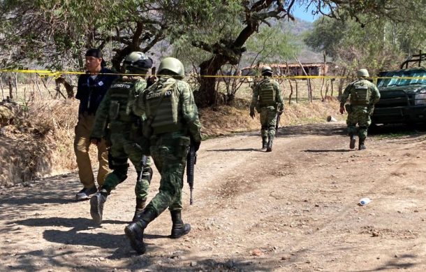 Intensifican procesamiento del lugar donde elementos estatales fueron emboscados en Tlajomulco