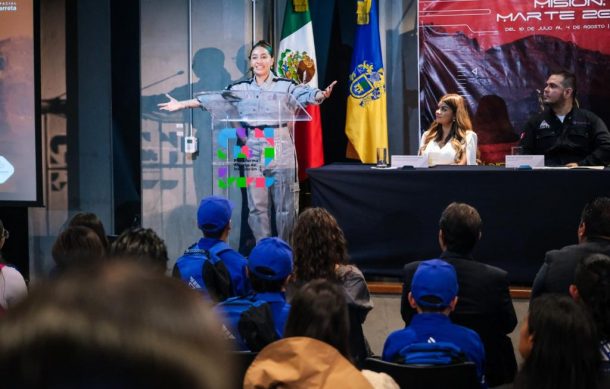 Astronauta mexicana instala campamento aeroespacial en Jalisco