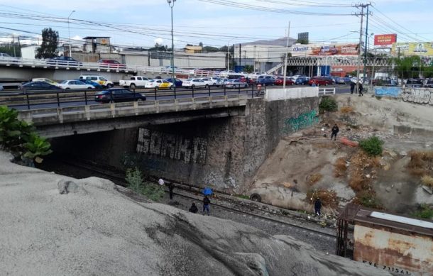 Muere hombre atropellado por el tren en Tlaquepaque