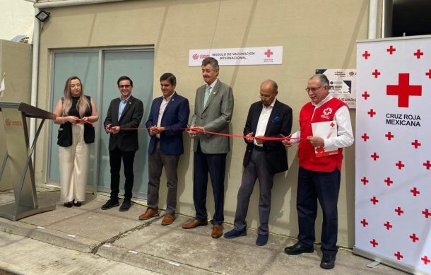 Inauguran módulo de vacunación en Cámara de Comercio de Guadalajara