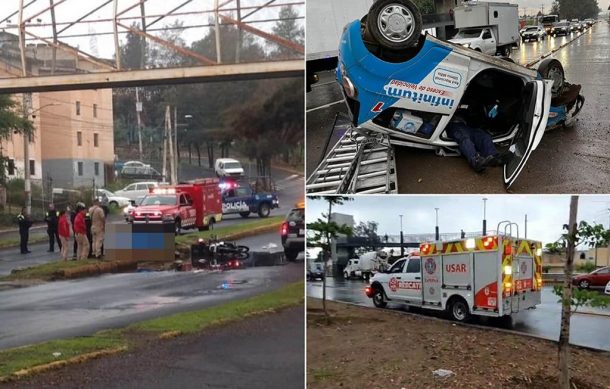 Accidentes viales dejan un muerto y un lesionado de consideración